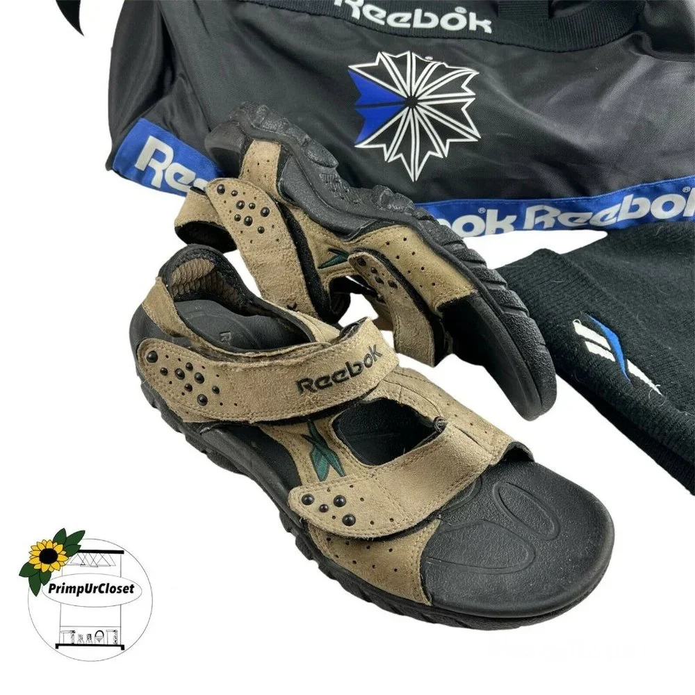 Reebok | Shoes | Vintage Reebok Mens Double Strap Sandals  display picture 2